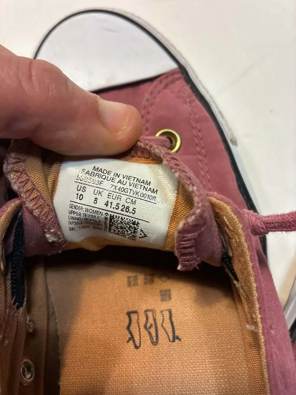 Converse Chuck Taylor All Star Shoreline Slip Sneaker Port Raw Sugar 558593F - Picture 10 of 10